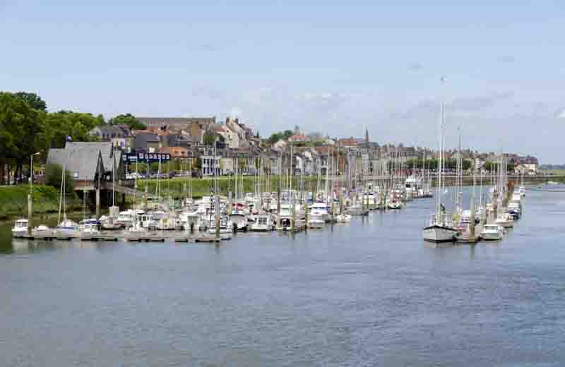 Francia - Bahía de Somme 13 - St. Valery Sur Somme - puerto